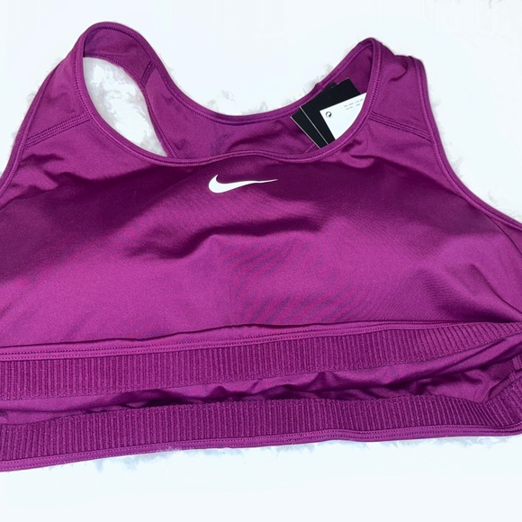 Plus Size Padded Nike Swoosh Sports Bra | Size 3x NWT - Picture 4 of 8
